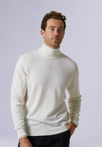 Load image into Gallery viewer, ECRU MERINO HIGH NECK

