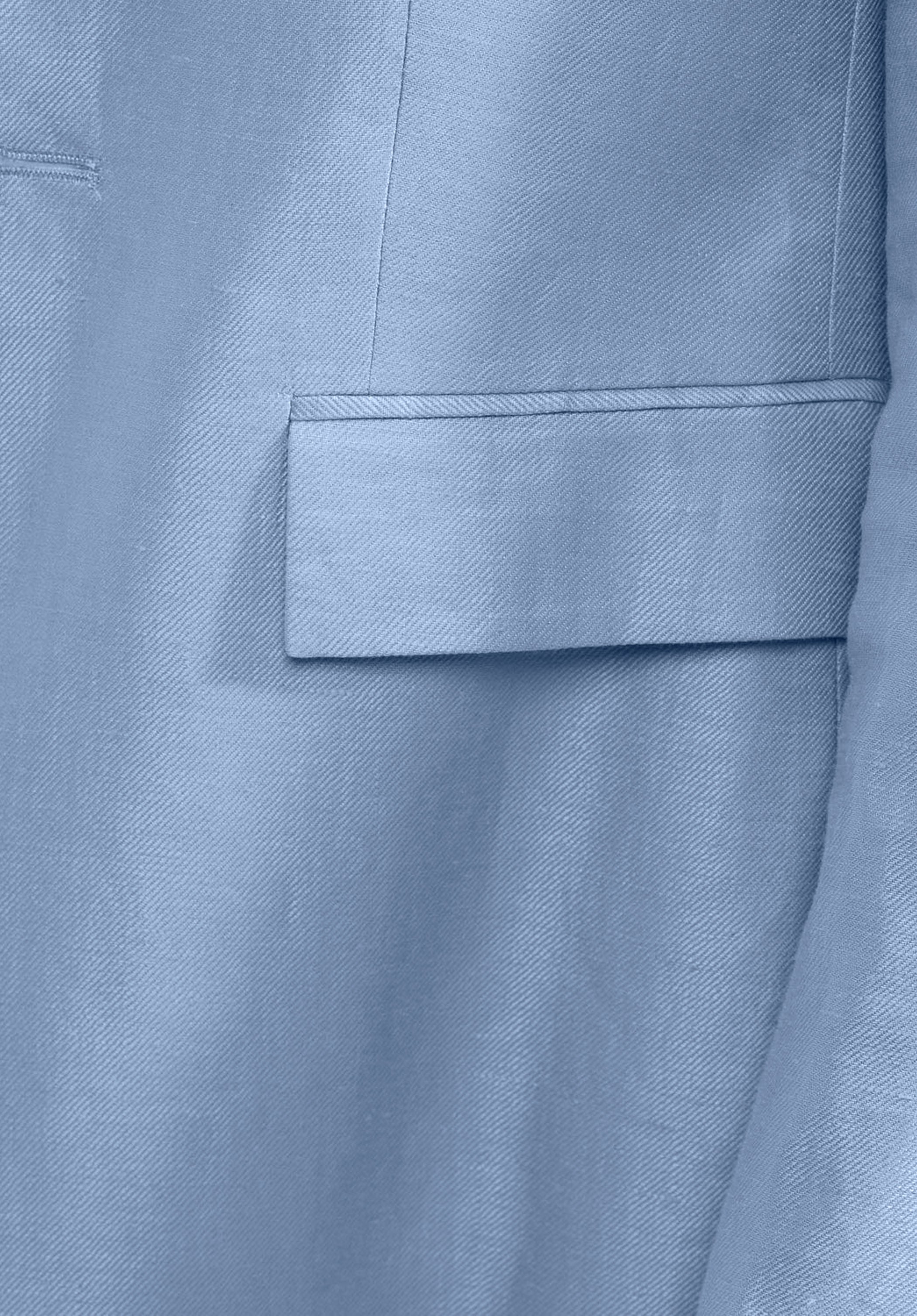 AQUA COTTON LINEN BLAZER