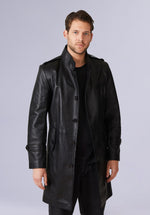 Load image into Gallery viewer, COLEMAN LEATHER TRENCH
