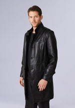 Load image into Gallery viewer, COLEMAN LEATHER TRENCH
