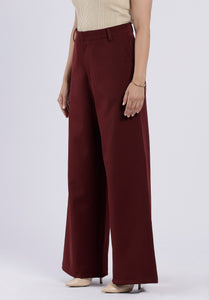 SASHA ROUGE WIDE PANTS