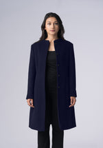 Load image into Gallery viewer, cashmere belted wrap-coat
