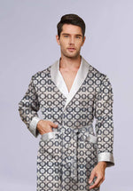 Load image into Gallery viewer, PEARL LUXURE SILK ROBE
