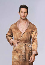 Load image into Gallery viewer, AURA LUXURE SILK ROBE
