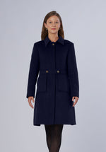 Load image into Gallery viewer, cashmere dress coat-women
