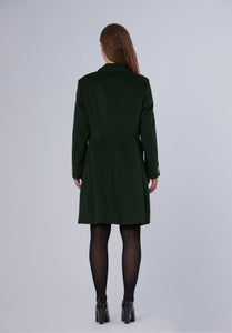 cashmere dress coat-women