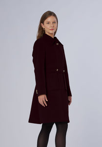 cashmere dress coat-women