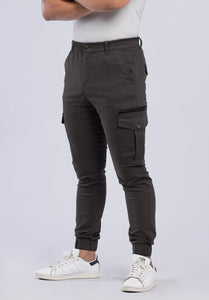 ACHROMATIC CARGO JOGGERS