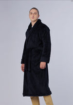 Load image into Gallery viewer, NAVY WINTER ROBE
