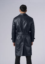 Load image into Gallery viewer, LOGAN LEATHER TRENCH
