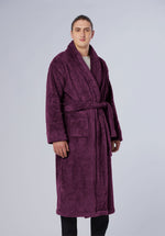 Load image into Gallery viewer, RAISIN WINTER ROBE
