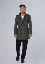 Load image into Gallery viewer, TRENCH PEACOAT
