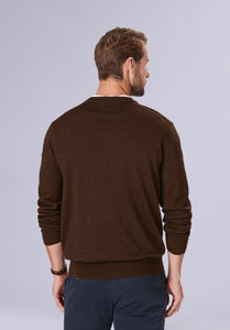 Caramel V neck