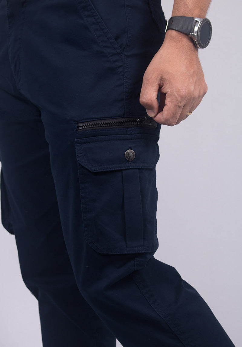 OXFORD TWILL CARGO PANTS